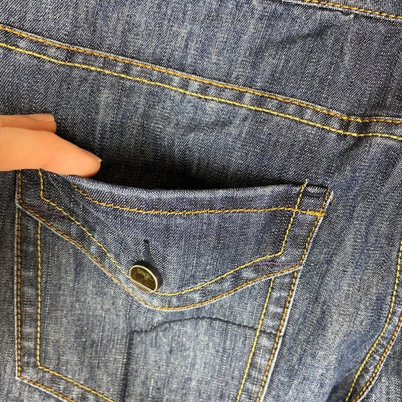Orage Blue Jeans Bootcut Flap Pockets Women's Size 26 - Picture 8 of 10